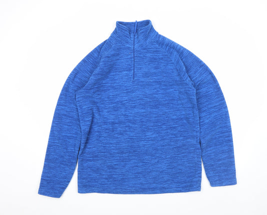 Mens UK S Regular Mountain Warehouse Blue Pullover Sweatshirt