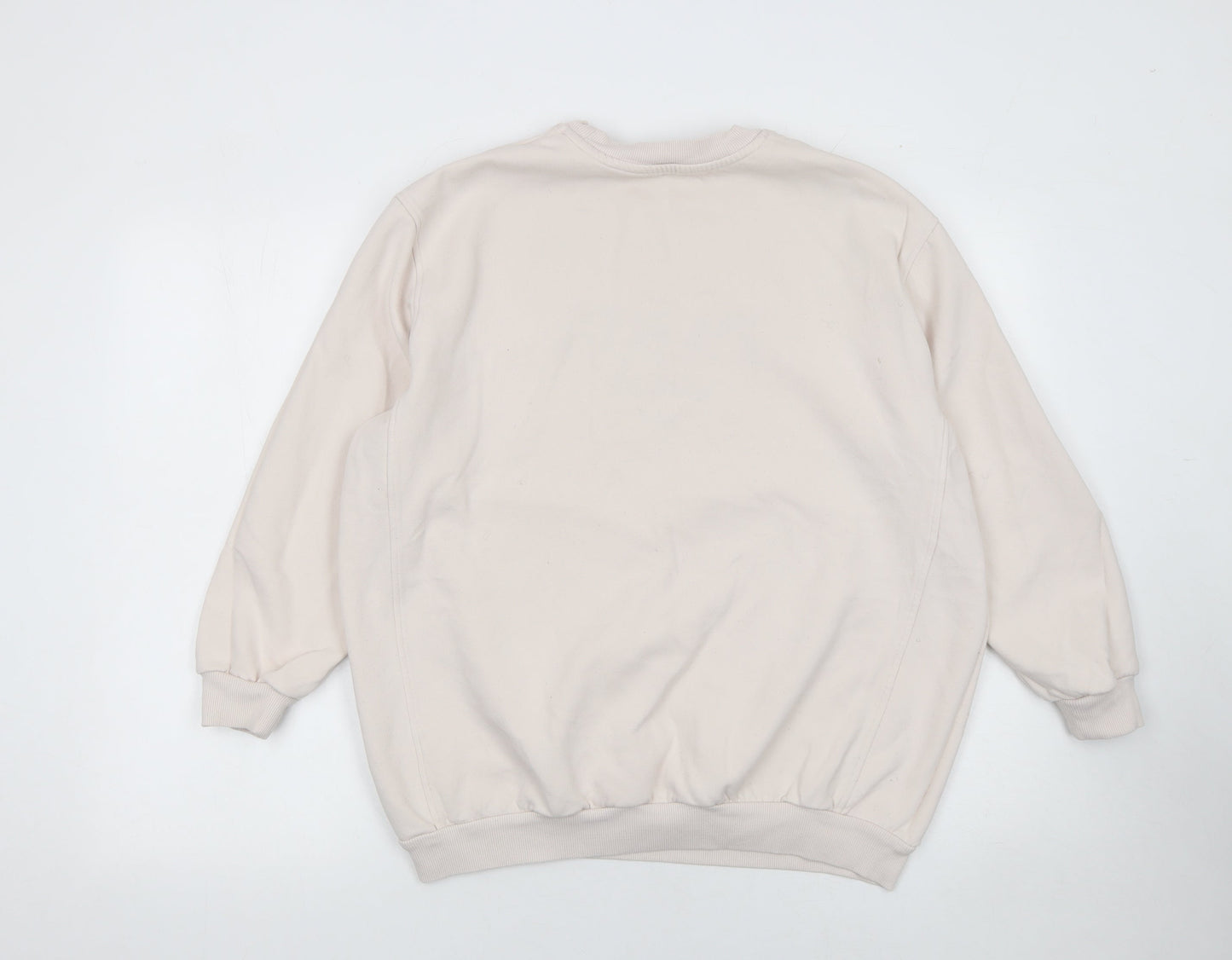 George Women Beige Paris Montmartre Sweatshirt Size Small 8-10