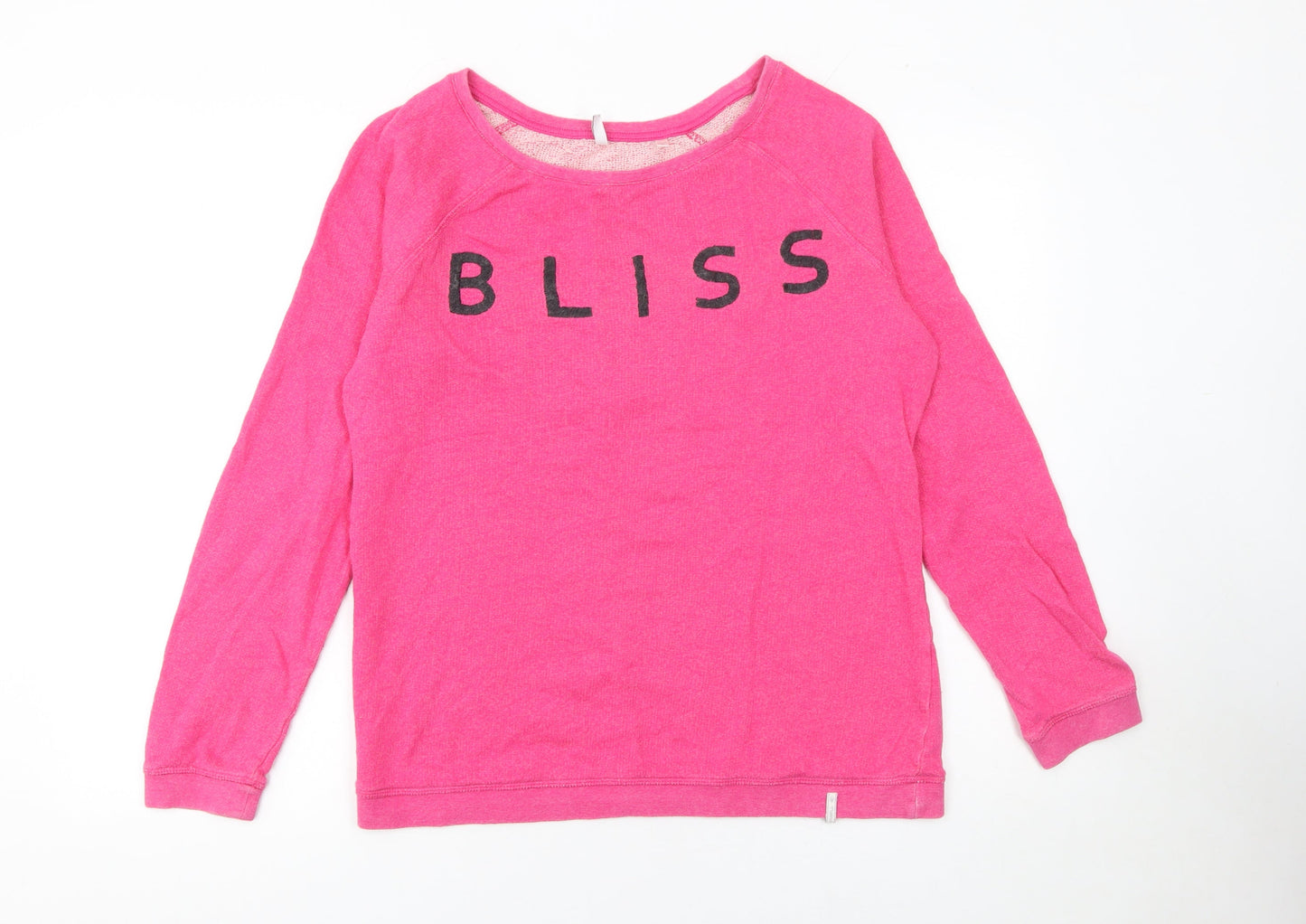 Womens UK L Regular O'Neill Pink Pullover Sweatshirt
