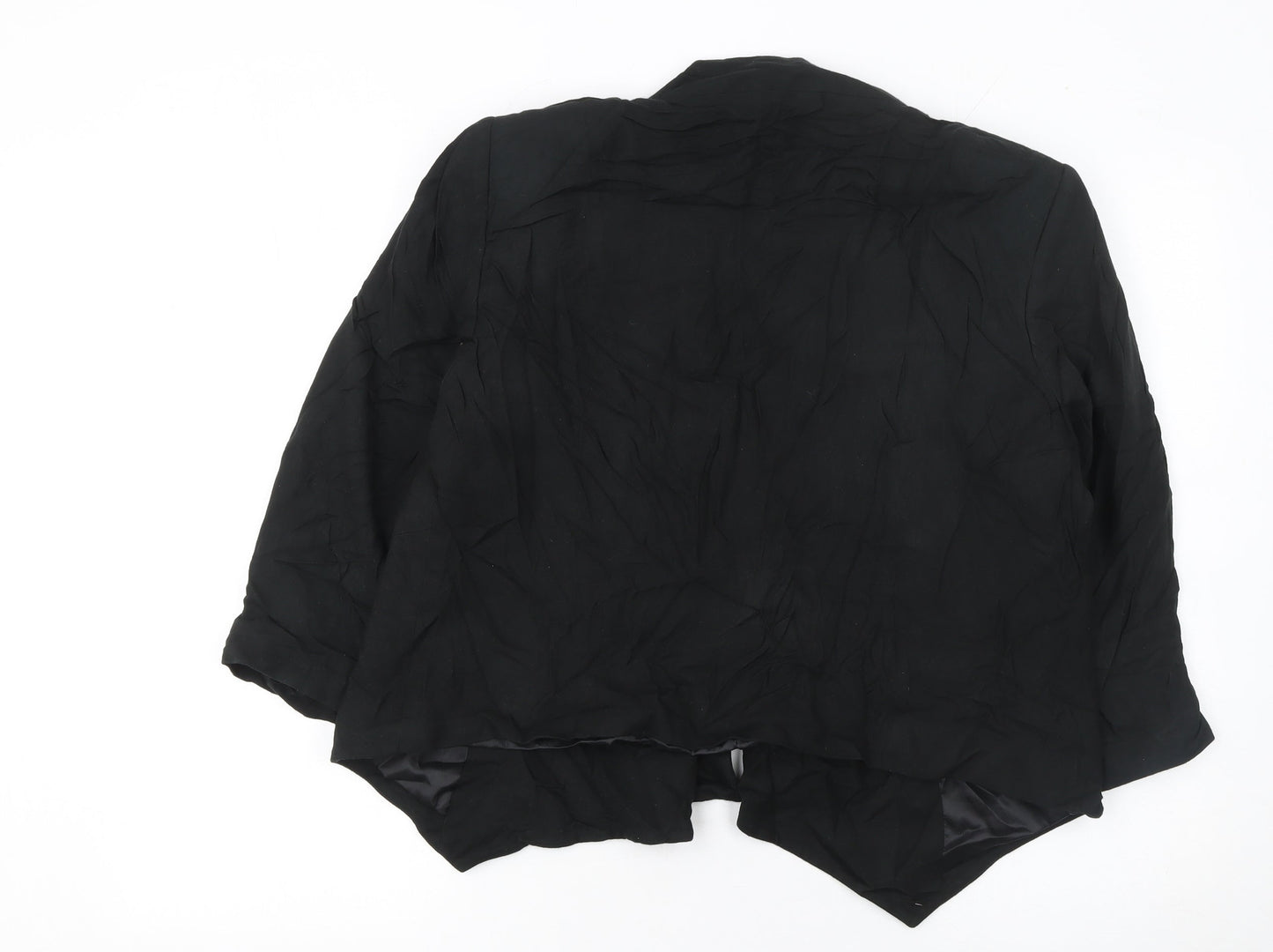 Principles by Ben de Lisi Womens Black Shawl Collar Blazer Size 18