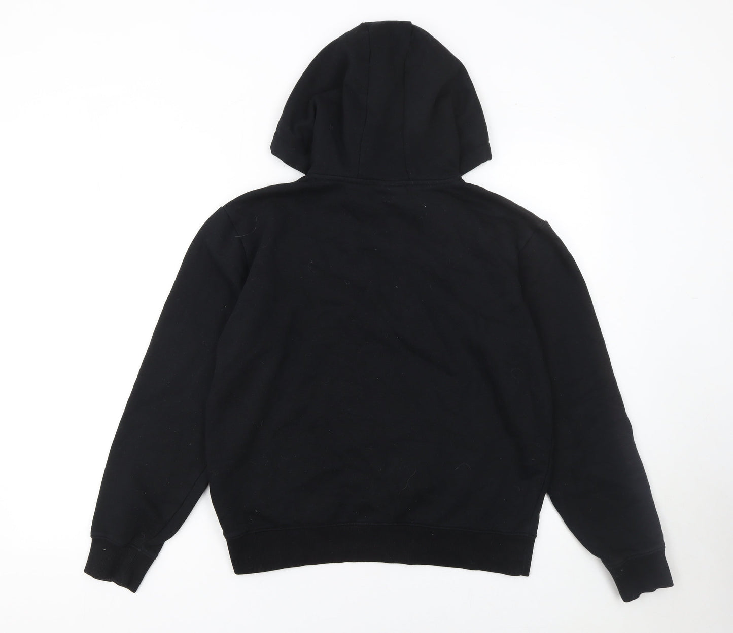 Womens UK 10 Regular ellesse Black Pullover Hoodie