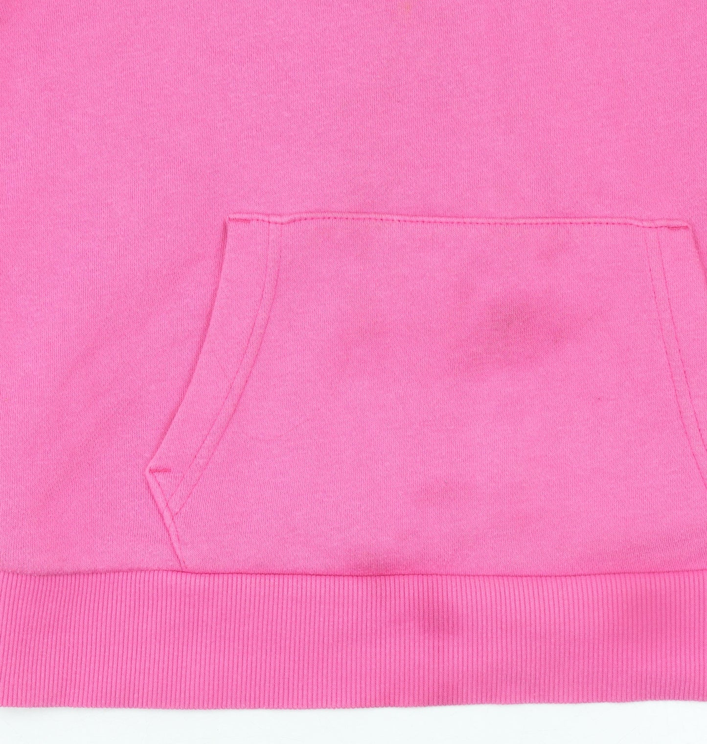 Converse Girls Pink Hoodie L 12-13 Years Pullover Cotton Blend Sweatshirt