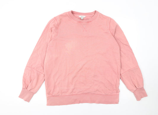 Womens UK 10 Regular Joules Pink Pullover Sweatshirt