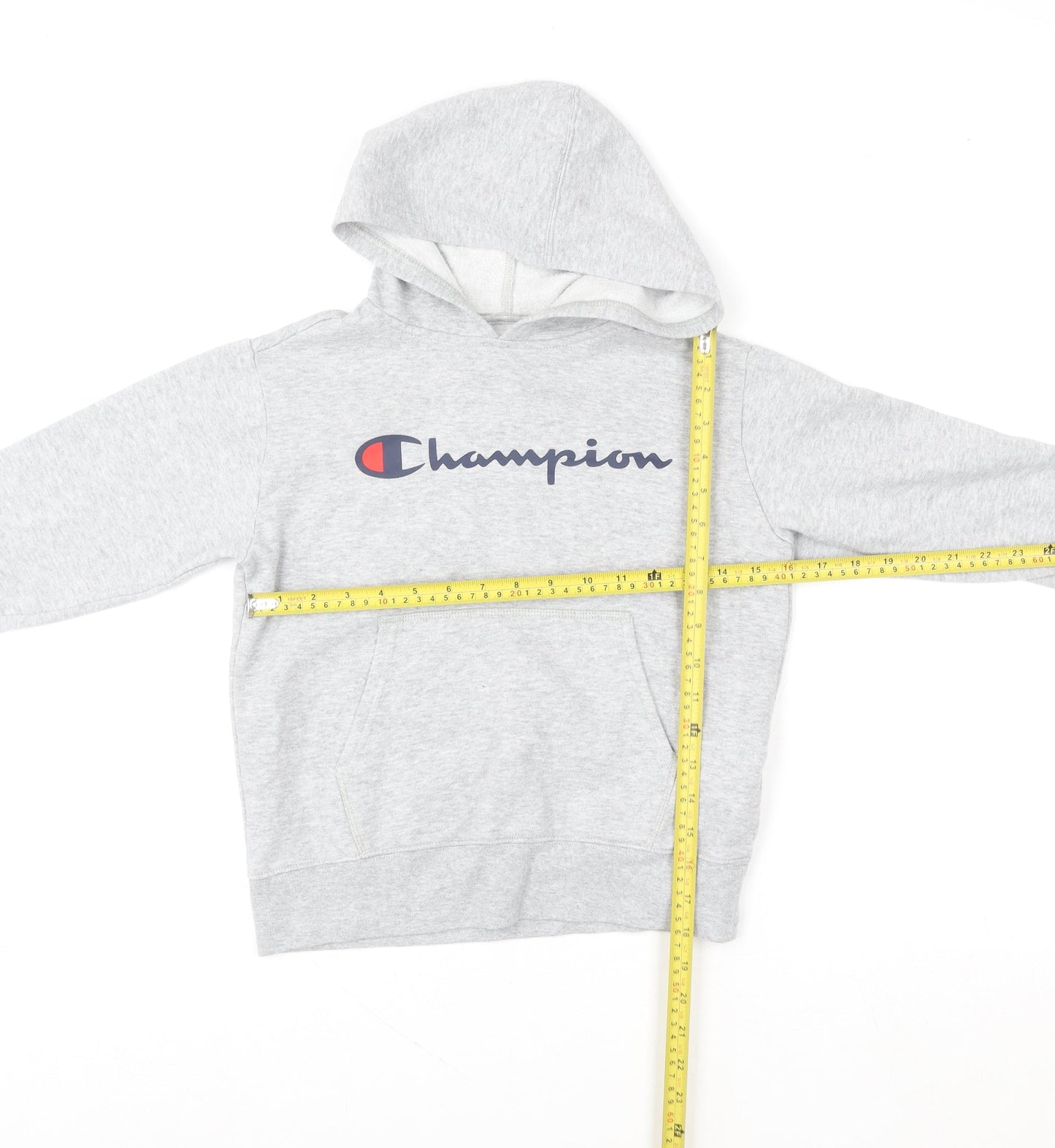 Teens UK M Regular Champion Grey Pullover Hoodie