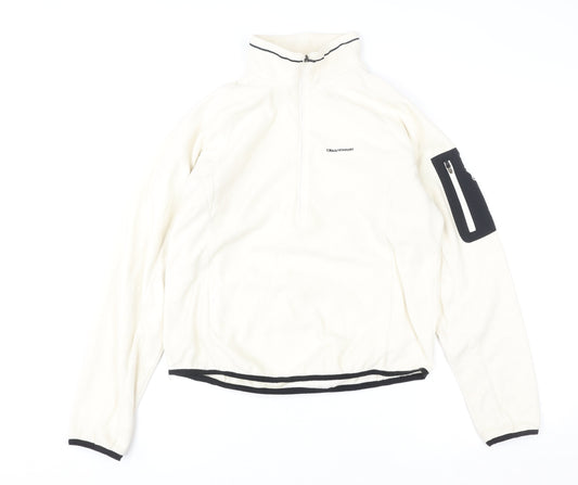 Womens UK 12 Regular Craghoppers Ivory Pullover Sweatshirt