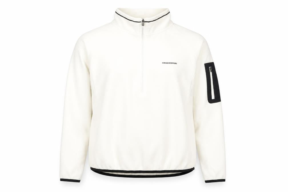 Womens UK 12 Regular Craghoppers Ivory Pullover Sweatshirt