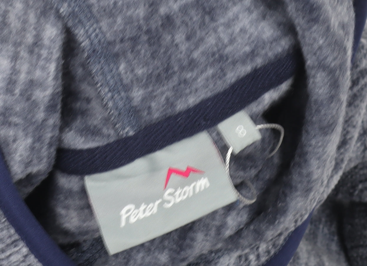 Womens UK 8 Regular Peter Storm Blue Pullover Hoodie