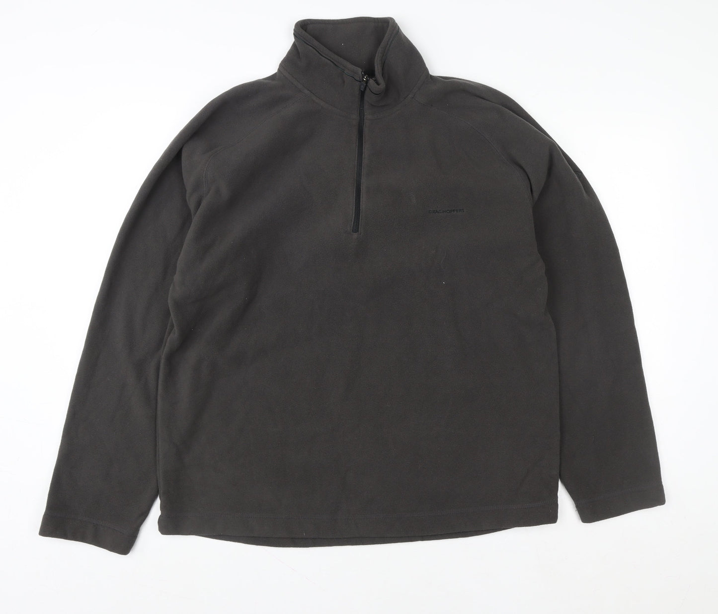 Womens UK L Regular Craghoppers Black Pullover Sweatshirt
