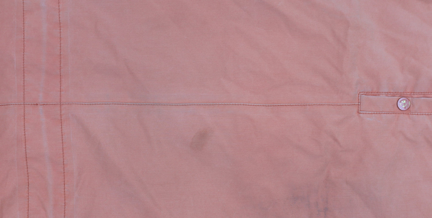 Womens UK Size 8 Regular Seasalt Cornwall Orange Cotton Blend Blend Coat