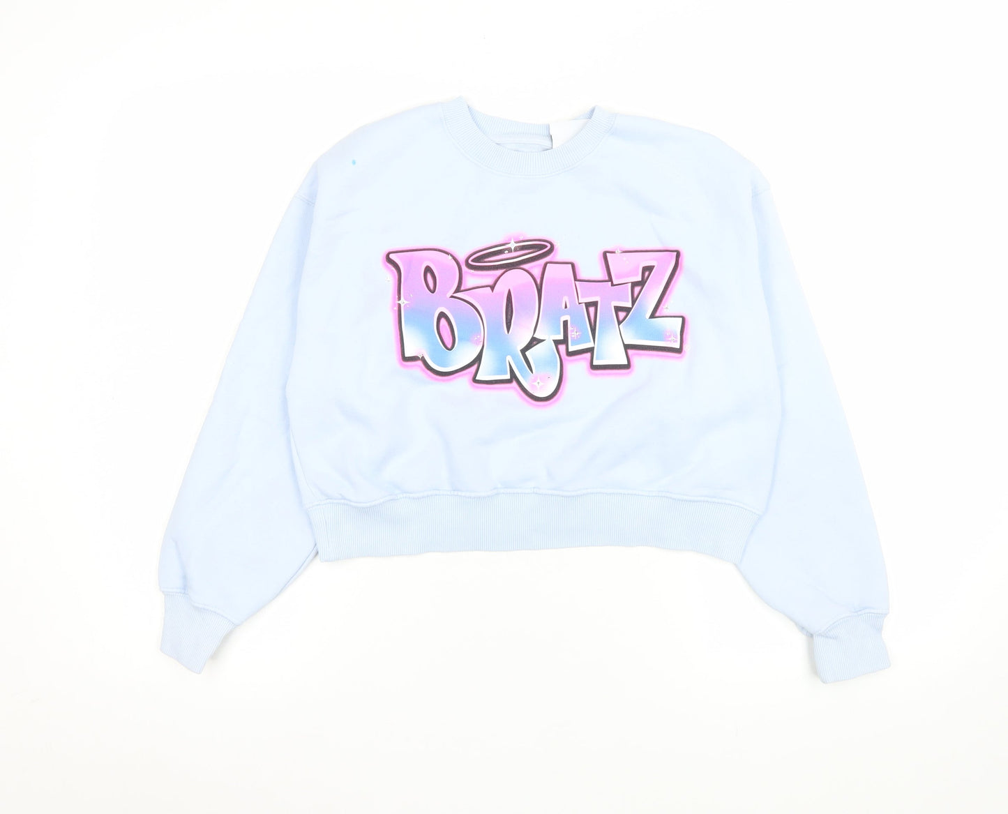 Zara Girls Blue Bratz Graphic Pullover Sweatshirt 11-12 Years