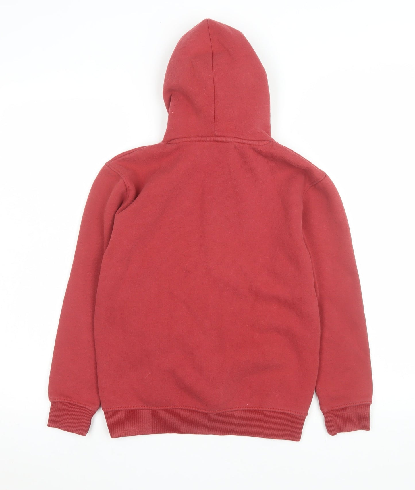 MFC Boys Red Pullover Hoodie 9-10 Years Football Logo Fleece Sweatshirt