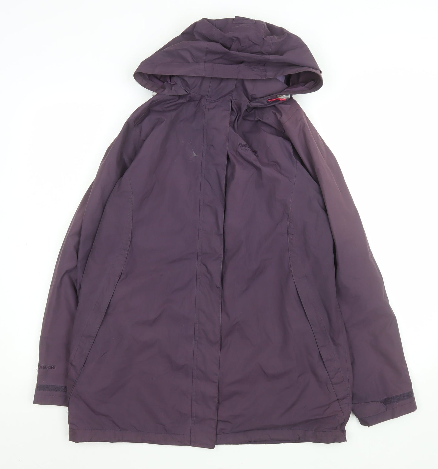 Womens UK Size 12 Regular Regatta Purple Polyester Blend Jacket