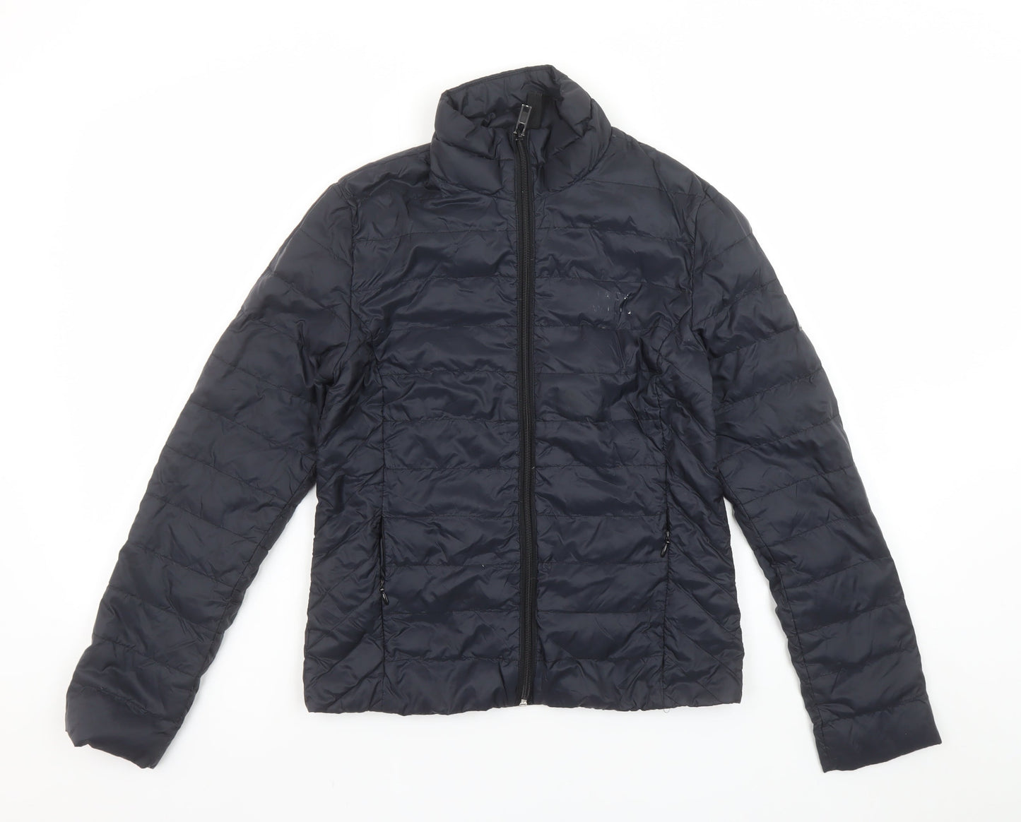 Womens UK Size 8 Regular Jack Wills Blue Polyamide Jacket