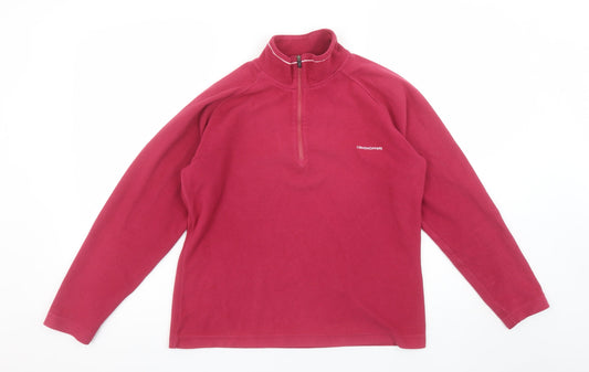 Womens UK 8 Regular Craghoppers Red Pullover Sweatshirt