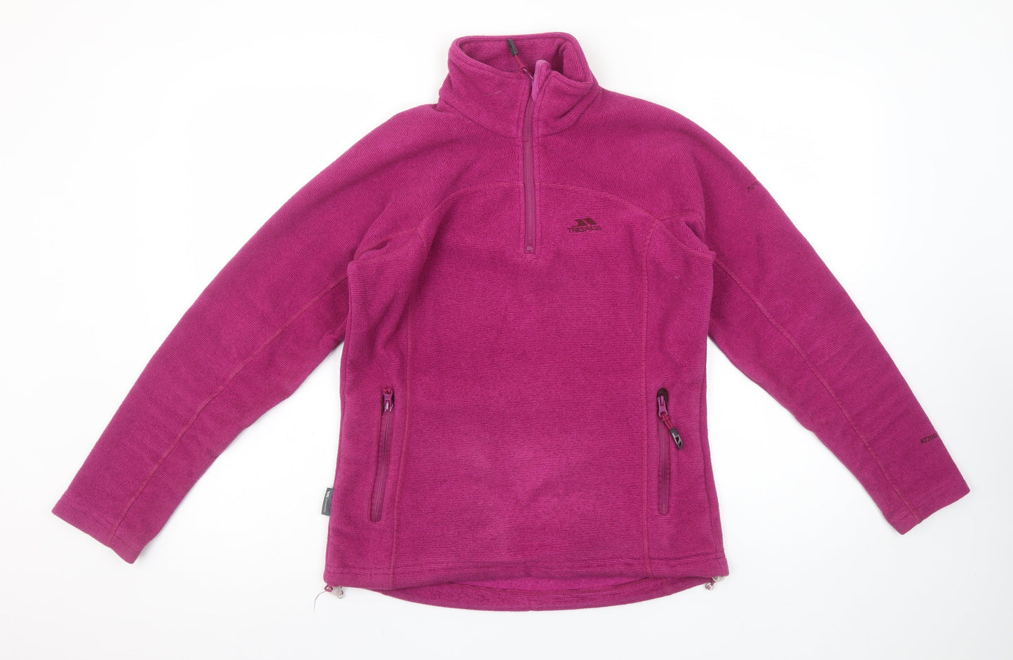 Womens UK XS Regular Trespass Pink Pullover Sweatshirt