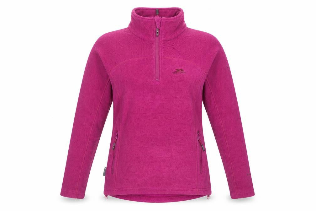 Womens UK XS Regular Trespass Pink Pullover Sweatshirt
