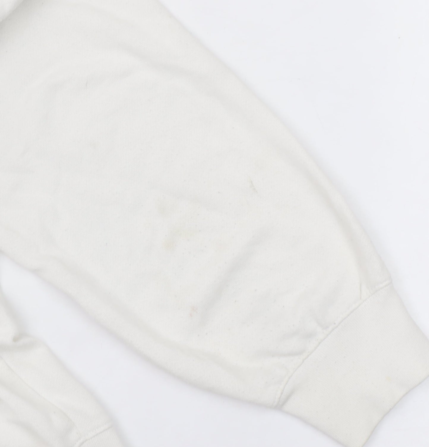 GAP Women’s Beige Varsity Pullover Sweatshirt M Cotton Blend