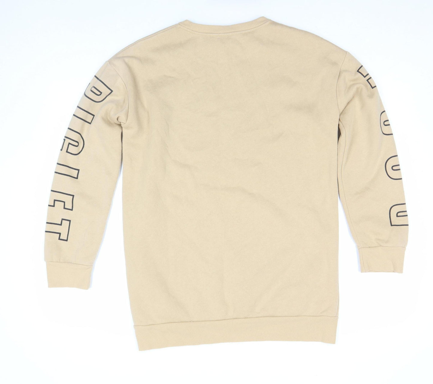 Disney Women’s Beige Winnie the Pooh Sweatshirt Size S Crew Neck