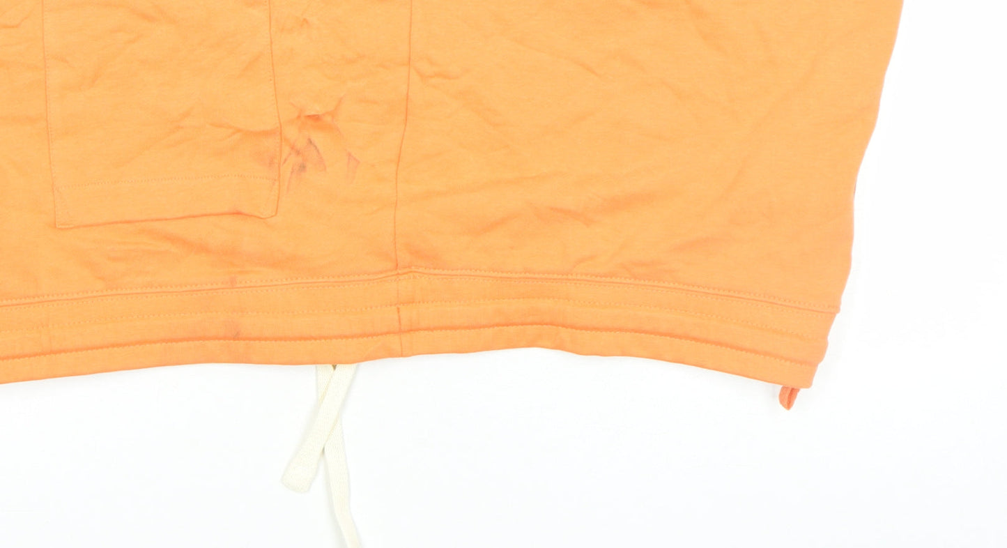 Marks and Spencer Men's Orange 3XL Jersey Sweat Shorts with Drawstring
