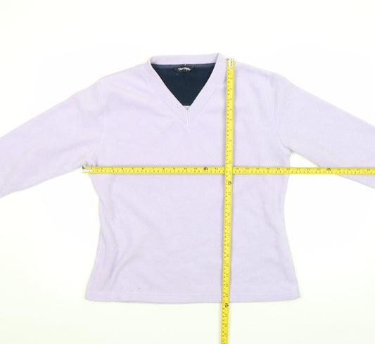 Womens UK 14 Regular Peter Storm Purple Pullover Sweatshirt