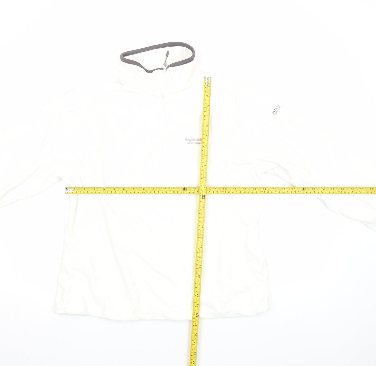 Womens UK 18 Regular Regatta White Pullover Sweatshirt