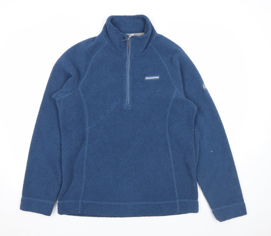 Mens UK M Regular Craghoppers Blue Pullover Sweatshirt