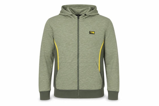 Jack & Jones Mens Green L Track Jacket Hooded Full Zip Activewear