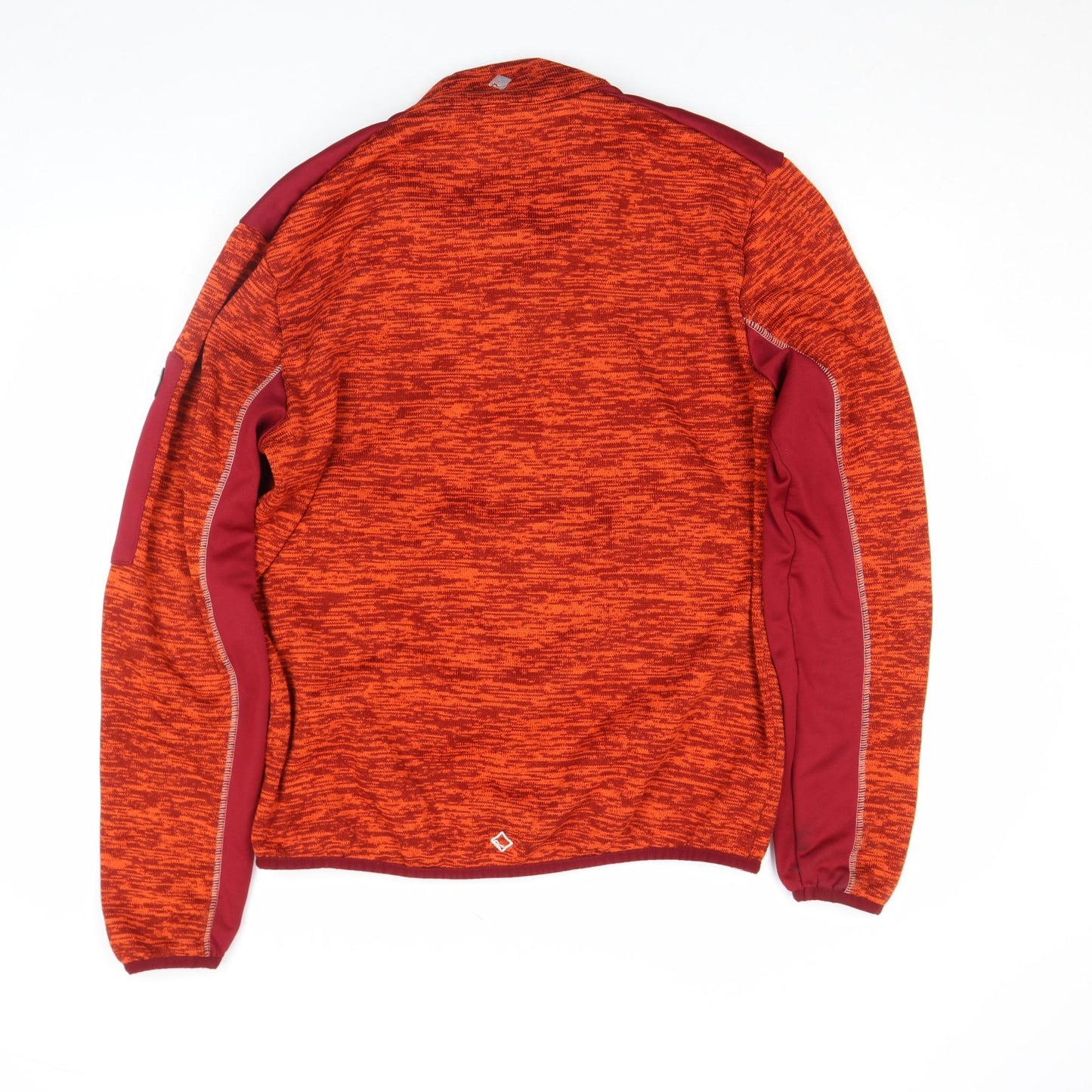 Regatta Mens Red Full Zip Fleece Jacket Size L Outdoor Activewear