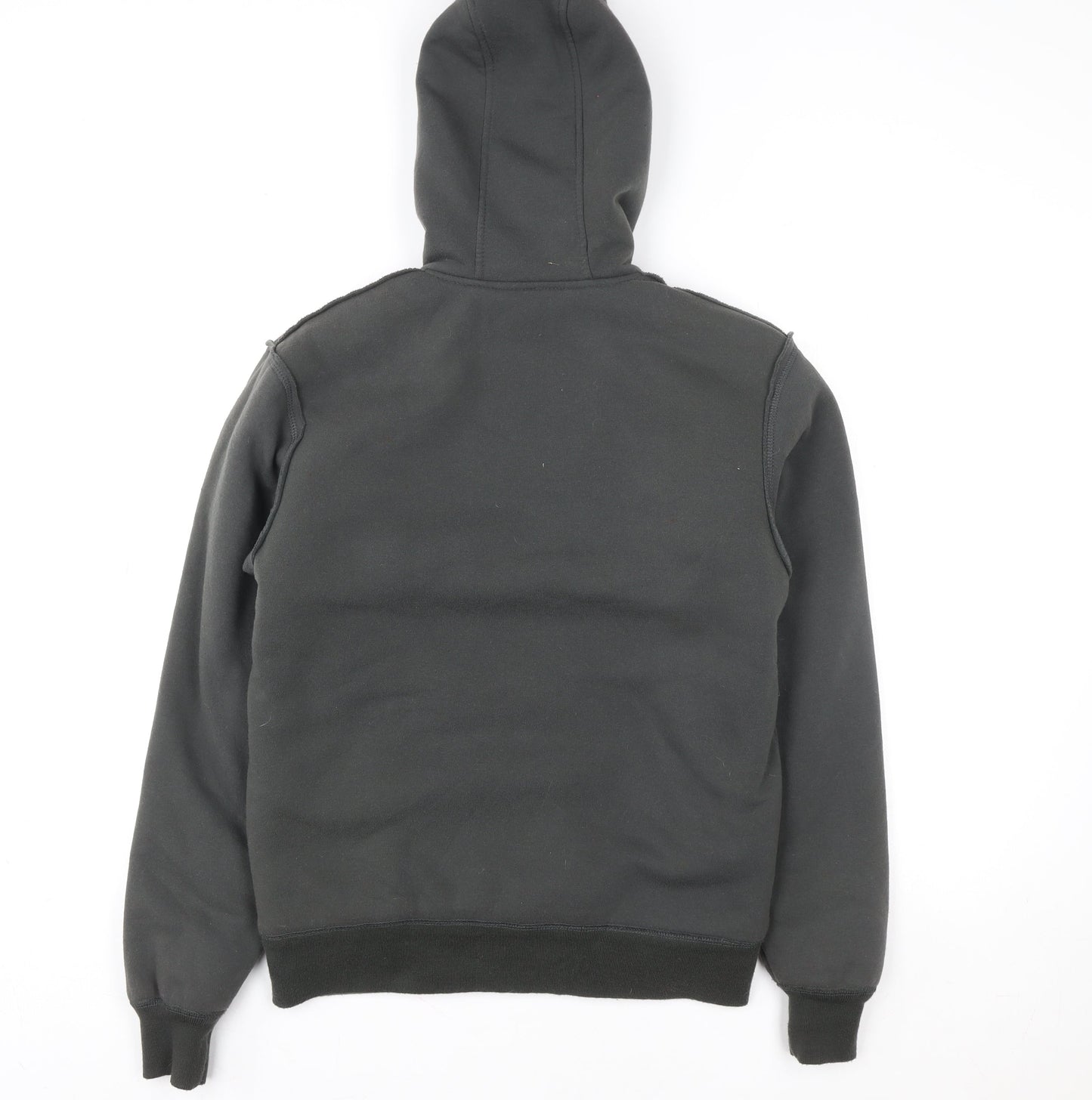 Cedarwood State Men’s Black Hooded Lined Jacket Size S Casual Zip-Up