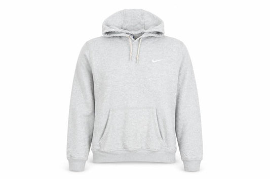 Womens UK L Regular Nike Grey Pullover Hoodie