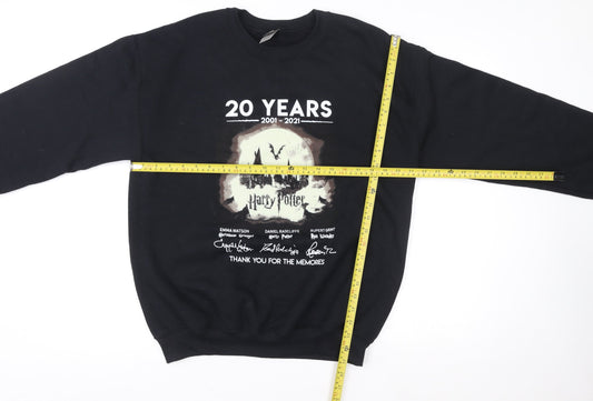 Gildan Women’s Black Medium Harry Potter 20 Years Pullover Sweatshirt