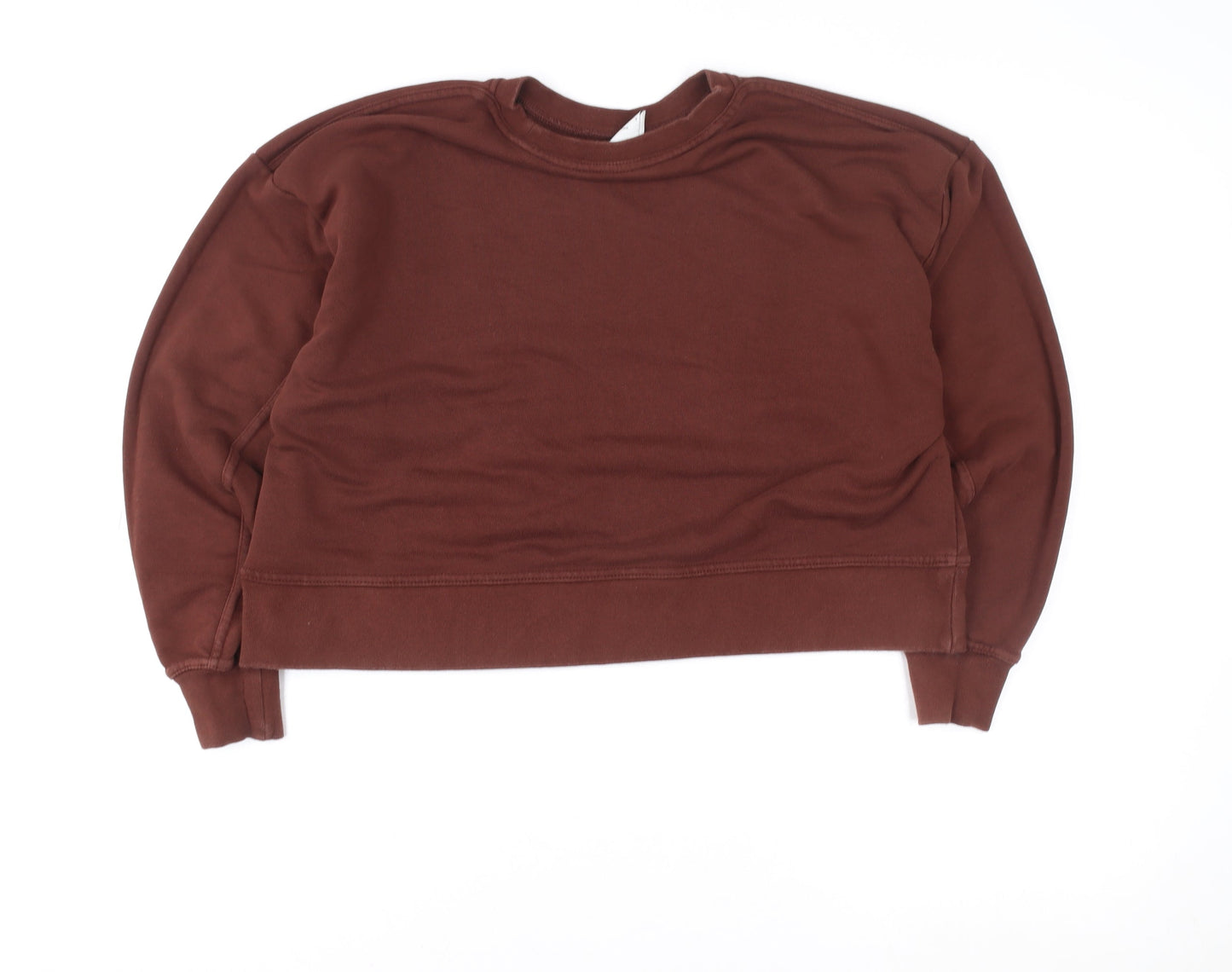 Womens UK S Relaxed Nike Brown Pullover Sweatshirt