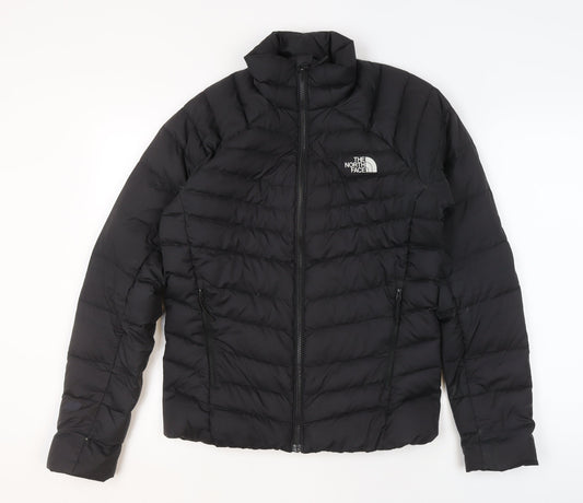 The North Face Men’s Black S Puffer Jacket Lightweight Down Winter Coat