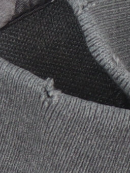 Barbour Men's Grey Long Sleeve Cotton Polo Shirt Size M