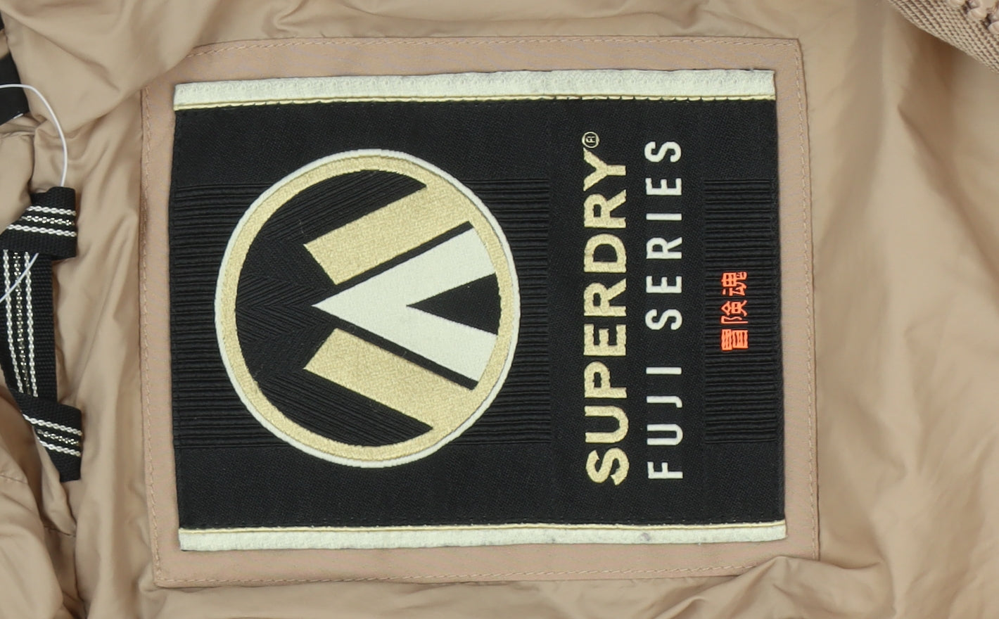 Womens UK Size 10 Regular Superdry Beige Polyester Coat