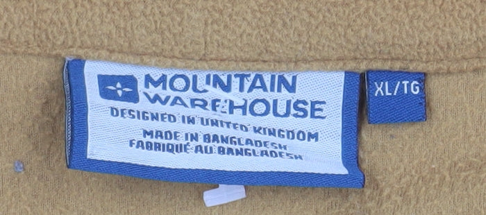 Womens UK XL Regular Mountain Warehouse Brown Pullover Sweatshirt