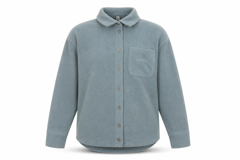Urban Outfitters Men's Green Fleece Button Jacket Size M Regular Fit