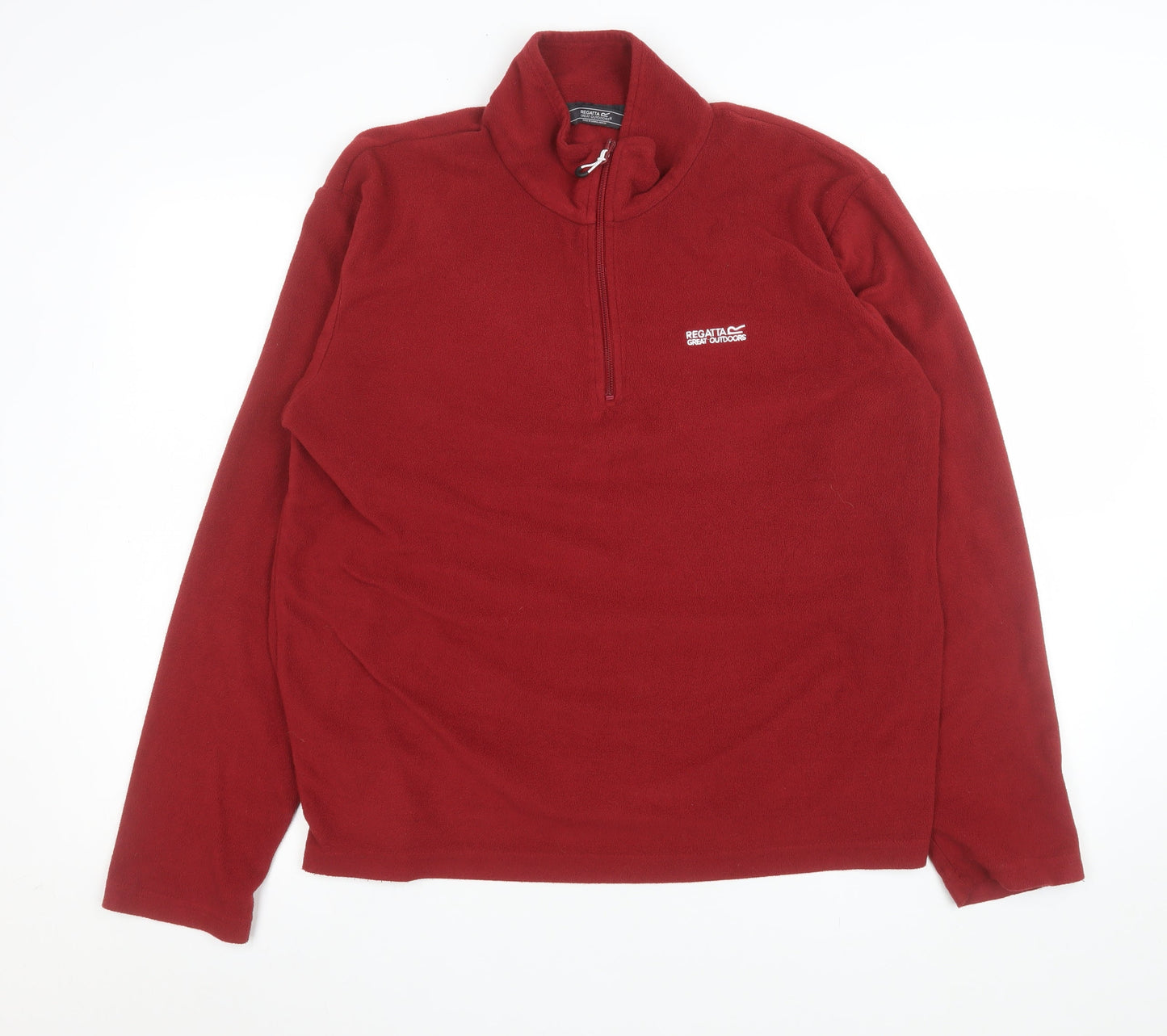 Mens UK L Regular Regatta Red Pullover Sweatshirt