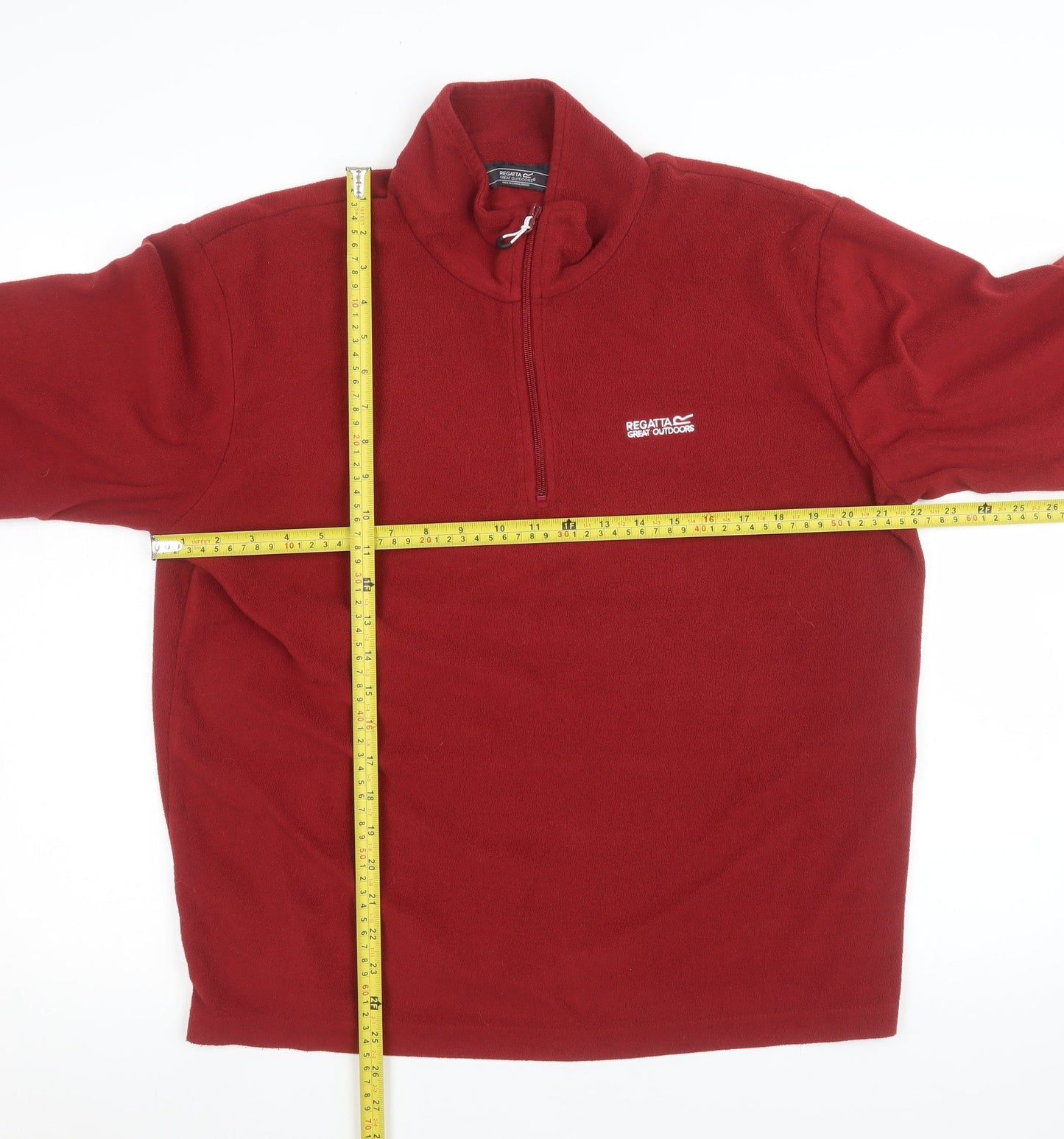 Mens UK L Regular Regatta Red Pullover Sweatshirt