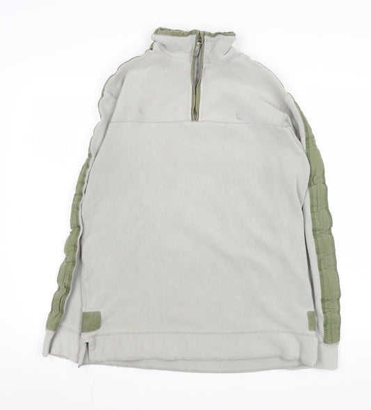 Mens UK S Regular Fat Face Beige Pullover Sweatshirt