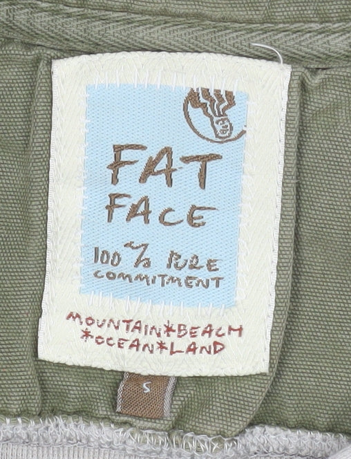 Mens UK S Regular Fat Face Beige Pullover Sweatshirt