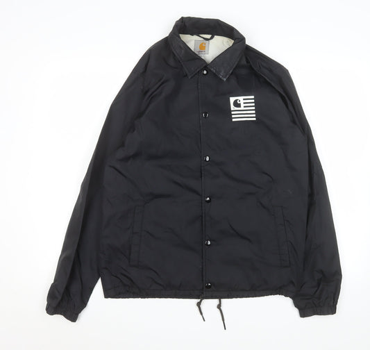 Womens UK Size S Regular Carhartt Black Polyester Blend Jacket