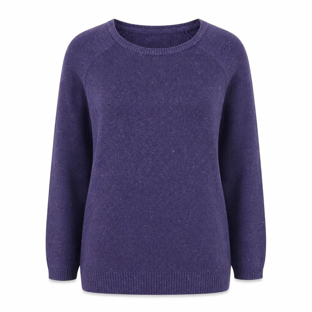 Marks and Spencer Women’s Purple Cotton Knit Blouse UK 8