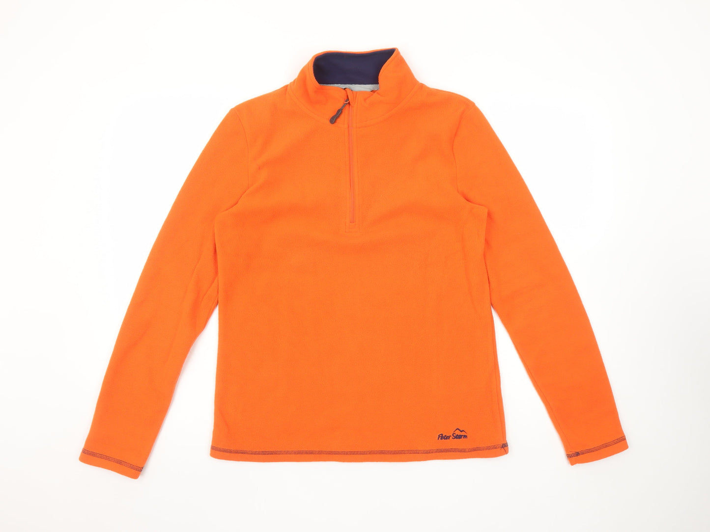 Womens UK 12 Regular Peter Storm Orange Pullover Sweatshirt