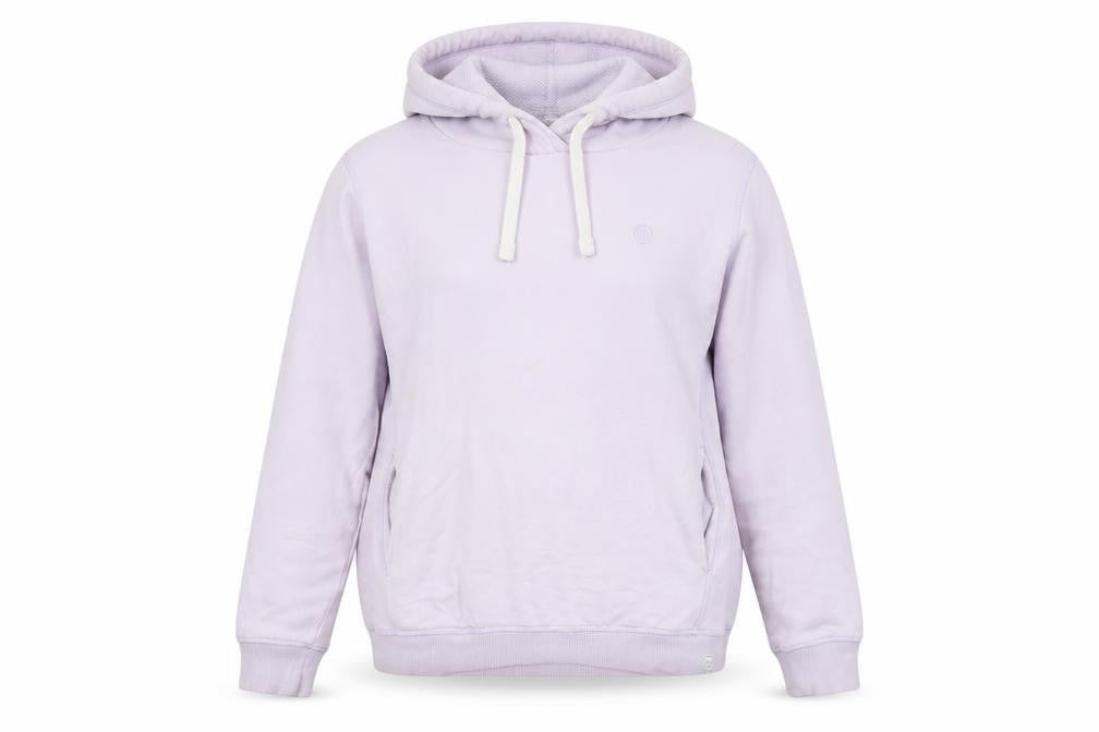Womens UK S Regular FatFace Purple Pullover Hoodie