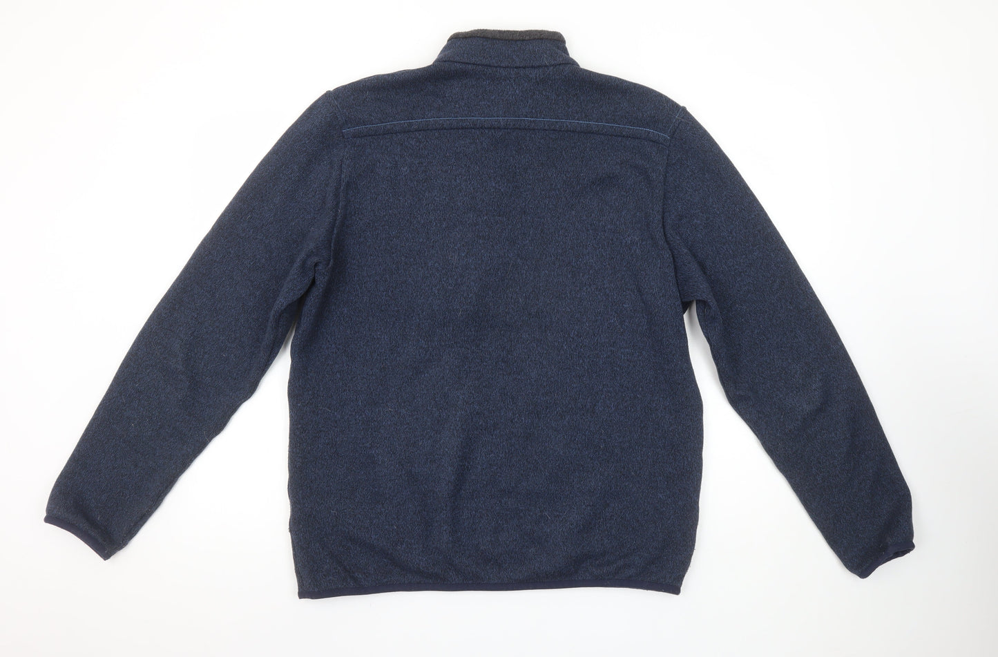 Decathlon Men’s Blue XL Fleece 1/4 Zip Pullover Sweatshirt