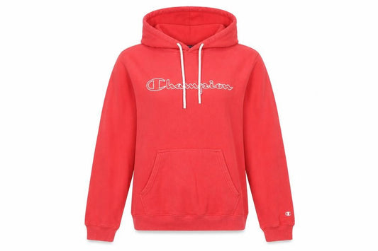 Womens UK L Regular Champion Red Pullover Hoodie