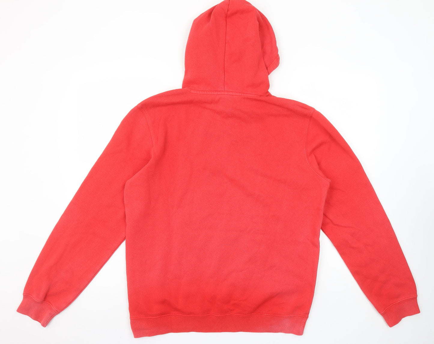 Womens UK L Regular Champion Red Pullover Hoodie