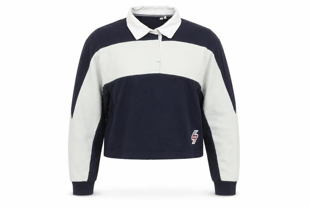 Womens UK 10 Regular Superdry Blue Pullover Sweatshirt