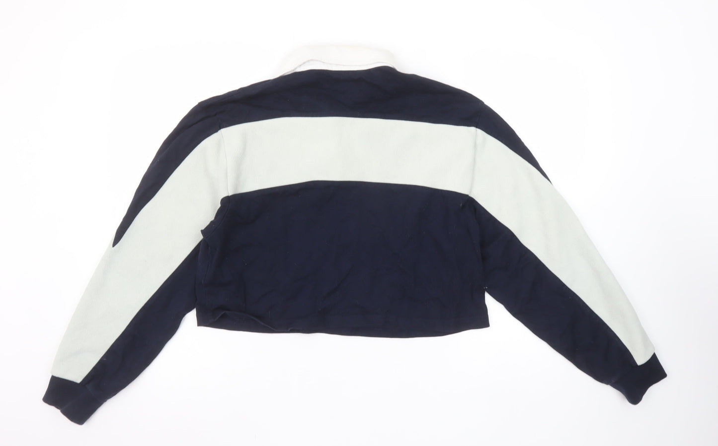 Womens UK 10 Regular Superdry Blue Pullover Sweatshirt